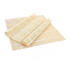 Pack Bamboo Sushi Rolling Mat, Sushi roll maker,Sushi making kit, Bamboo 2