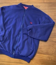 Vintage Canterbury of New Zealand Reversible Sweater Jacket Mens L Rugby 80s 90s