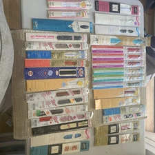 NOS Vintage Lot Zippers Coats Clark Polyester Invisible Assorted Colors Sizes