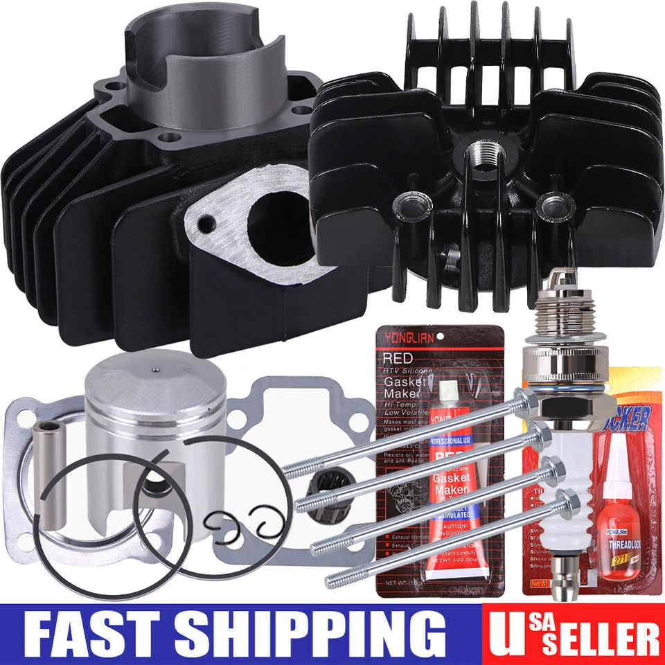 Kit de extremidade superior de pistão cabeça cilindro 4-Zinger Yamaha YT60 1984-1986 Tri-Zinger - Imagem 2 de 4