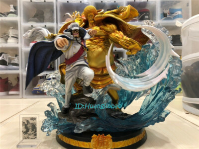 【廃盤品】ONE PIECE STATUE 胸像　フィギュア5体セット Pandora Studio One Piece Sengoku Statue Painted Gold Buddha
