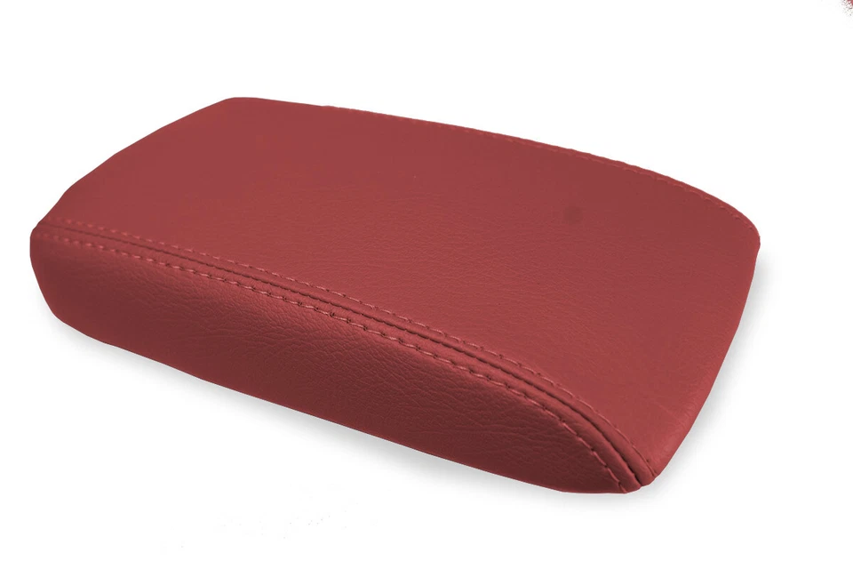 Se adapta a Mazda MX3 1992-1998 PVC Cuero Consola Tapa Pull Over Cubierta Roja Foto 2 de 4