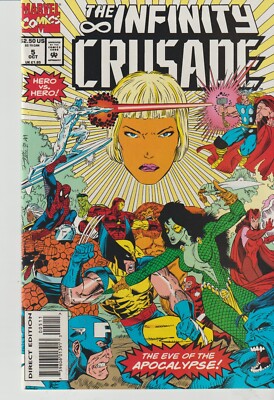 MARVEL COMICS THE INFINITY CRUSADE #5 (1993) 1. DRUCK SEHR GUTER ZUSTAND