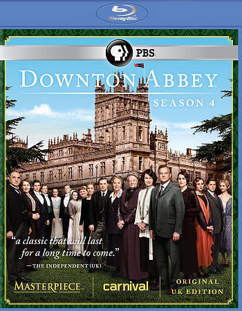 Downton Abbey: Season 4 (Blu-ray Disc, 2014, 3-Disc Set) - Picture 1 of 1