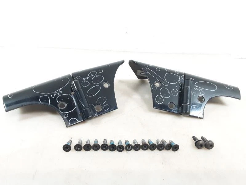 Bisagras parabrisas Jeep TJ Wrangler PX8 negro 1997 2002 2003 2004 2005 2006 74881 Foto 3 de 4