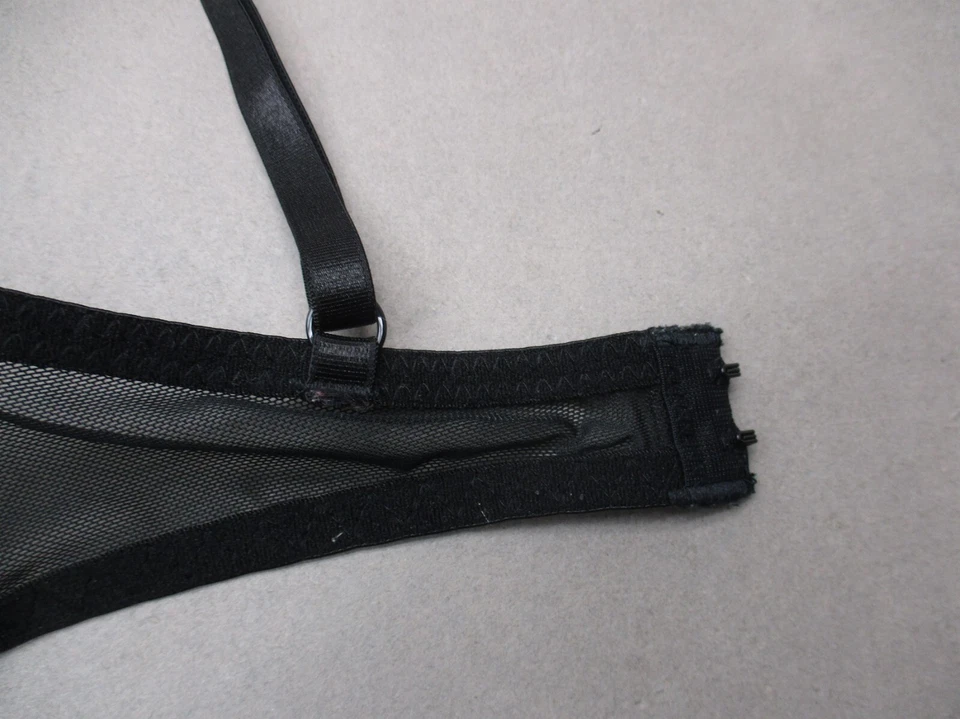 38C Jessica Simpson женщин черный кружева на косточках с подкладкой назад застежки без бретелек бюстгальтер 7D - Изображение 4 из 4