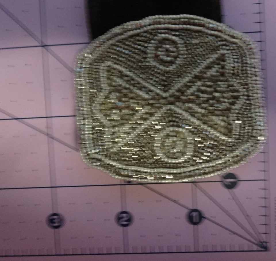 Hebillas de zapatos antiguas vintage de acero de corte remachado eduardiano victoriano de Francia Foto 2 de 4