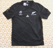 Maillot Rugby Adidas All Blacks New Zealand 2019 Vintage Enfant - 12 / 13 ans