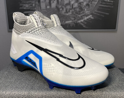 Nike‎ Alpha Menace Elite 3 White Blue Football Cleats CT6648-101 Men\'s Size 9.5 s-l400.jpg main image 4