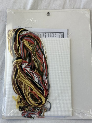 NEW Janlynn Counted Cross Stitch Kit Musical Instruments Flowers 7 1/2" x 8 5/8" - Picture 4 of 5