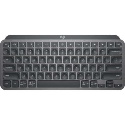 Logitech MX Keys Mini Wireless Keyboard, Backlit, Rechargeable   Graphite Global