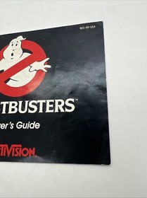 NES Ghostbusters Manual Only. Original Nintendo Ghostbusters Manual! Fast Ship!