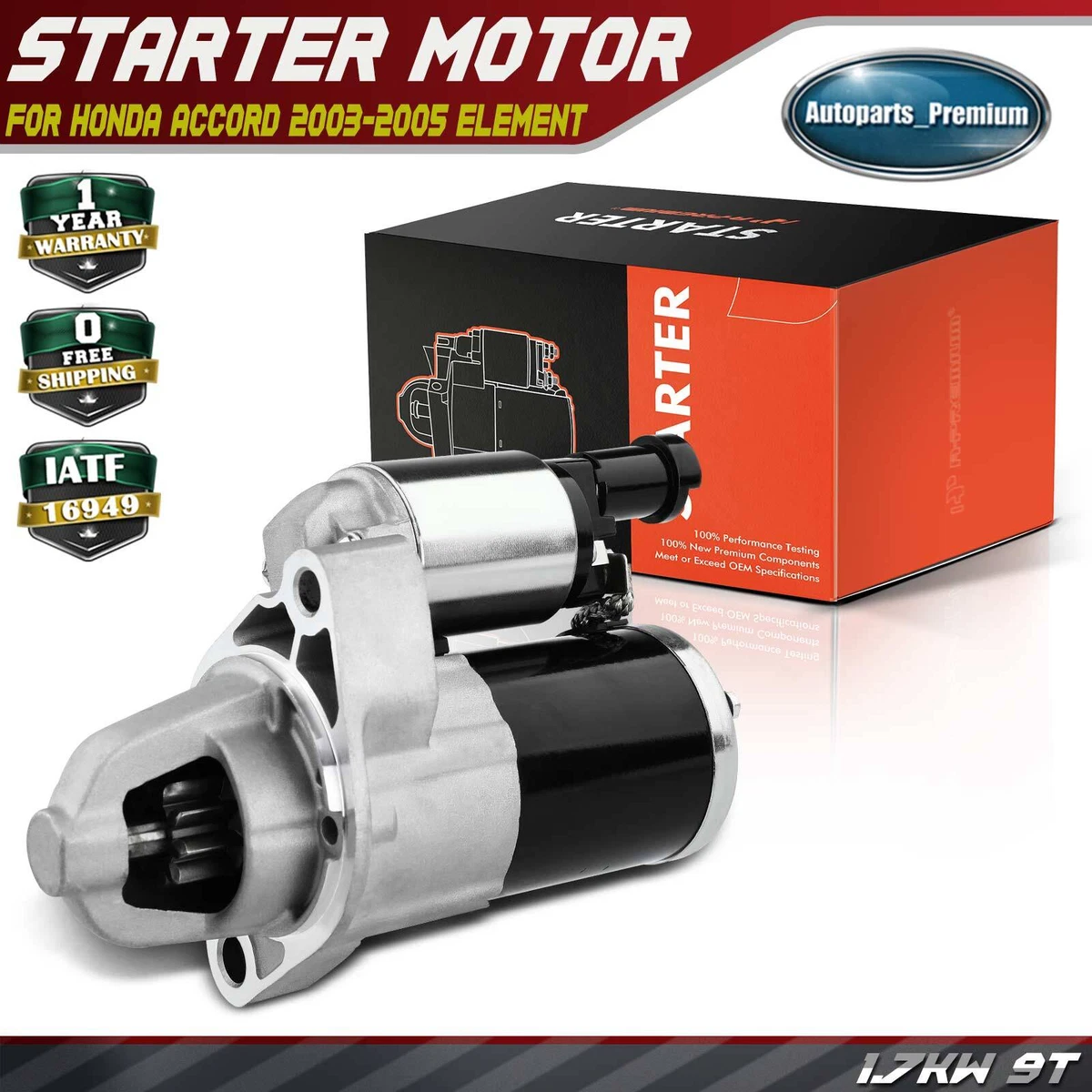 How Much is a Starter for a Honda Accord  