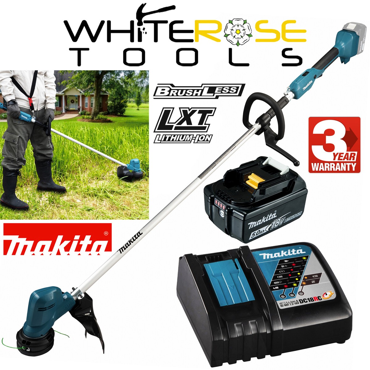 18v Lxt Makita Xru12z Makita 18V Cordless String Trimmer With