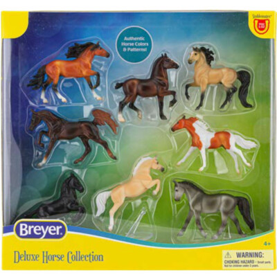 Breyer 6058 Stablemates Deluxe Horse Collection 8x Sammlerstück Modellpferde 1:32
