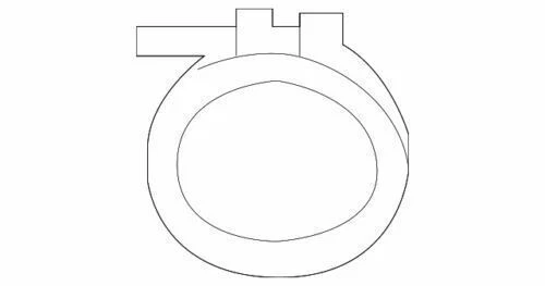 正品福特 2000 - 2010 E-350 Super Duty E-350 Club 排气夹 4C2Z-5A231-HA — 第 2/3 张图片