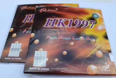 2x Palio HK1997 TENSION 36-41 Tischtennis Beläge, Noppen-inn, NEU