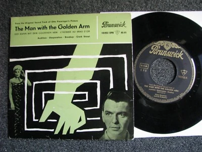 Elmer Bernstein-The Man with the Golden Arm 7 PS-1959 Germany-Brunswick-10 052 - Bild 1 von 2