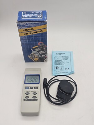 Lutron LX-1108 4 Light Type Light Meter Lux Meter 4 In 1 Luminometer Test 