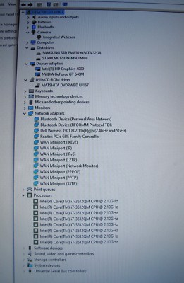 Notebook Dell XPS 15 L521X - Core i7 | 3ª geração | 256GB SSD | 8GB