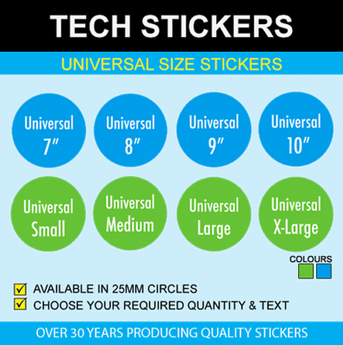 25mm - Universal Stickers | eBay