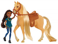 spirit small doll and classic horse