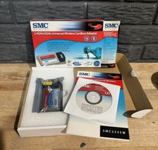 SMC EZ Connect Universal Wireless Cardbus Adapter SMC22335W 2.4GHz/5GHz