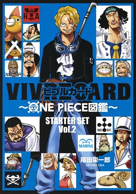VIVRE CARD ONE PIECE Illustration Book Starter set Vol.2 Comics