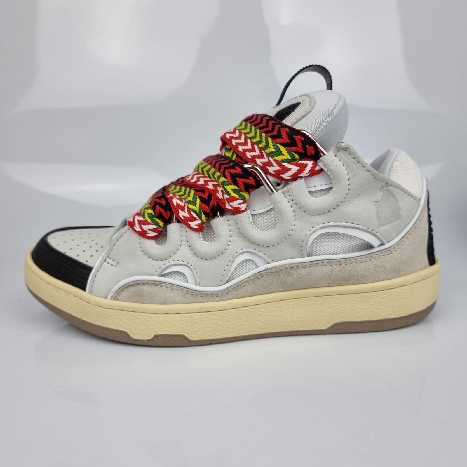 Lanvin Men's Curb White Sneakers New eBay