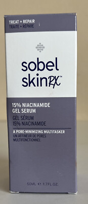 Sobel Skin RX 15% Niacinamide Gel Serum Pore Minimizer 1.7oz Treat+repair