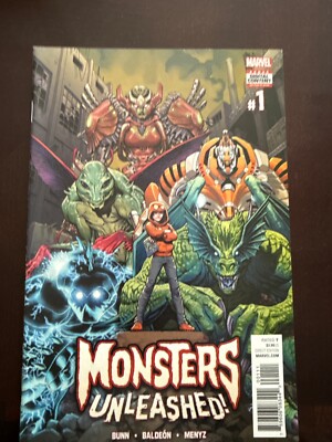 Monsters Unleashed #1 Vol. 3 (Marvel, 2017) vf