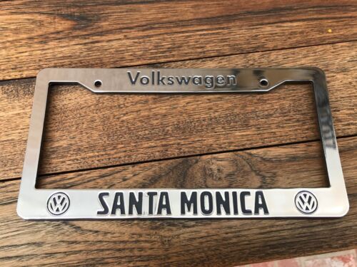 VW Santa Monica License Frame. Plastic. New | eBay