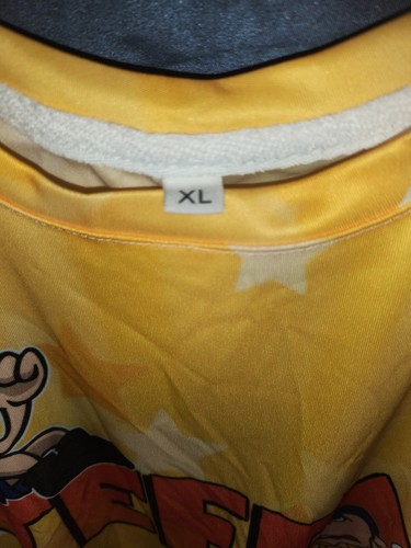 Sml Jeffy Size Youth XL Made in the USA T-Shirt YELLOW - Picture 2 of 3