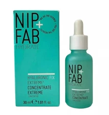 Nip + Fab Hydrate Hyaluronic Fix Extreme Concentrate - 1.01 oz/30 ml NEW IN BOX!