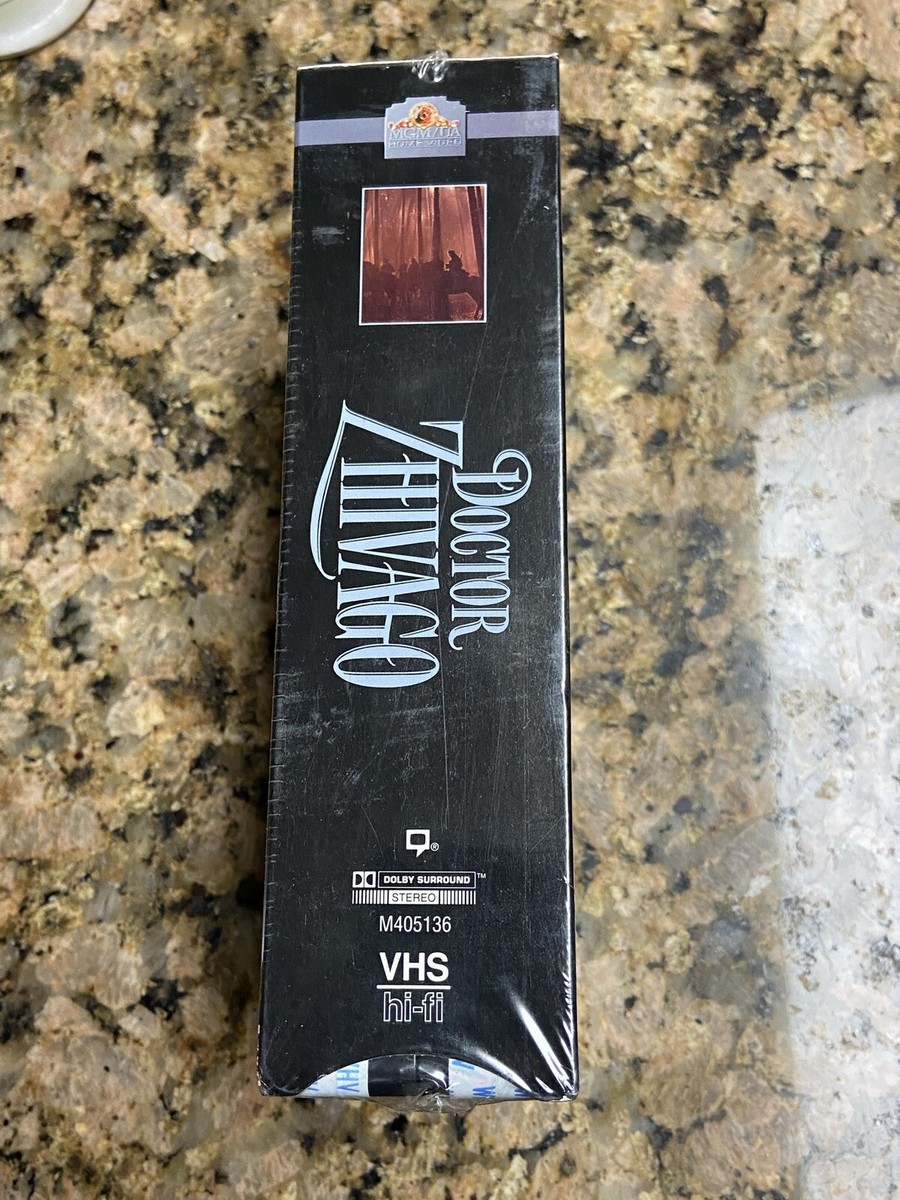 Vintage Doctor Zhivago Double VHS Factory Sealed MINTY Omar Sharif