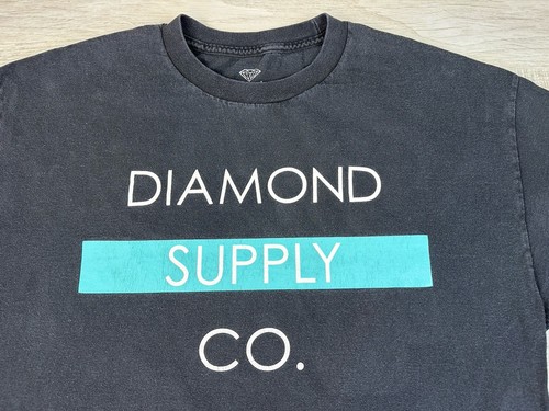 Diamond Supply Co. T Shirt Vintage Classic Logo Skateboard Made USA Mens Size XL - Picture 10 of 19