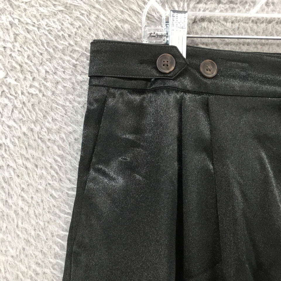 Pantalones cargo A New Day para mujer 12 (actual 34x32) negros tiro alto cremallera mosca NUEVO Foto 3 de 4