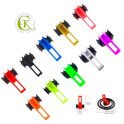 Hakenöse Hook Keeper Hookkeeper Spanngummis Einhängeöse Rutenbau Blank Reparatur