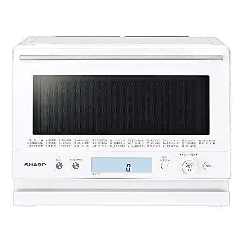 n33　SHARP RE-WF232-W WHITE Sharp Superheated Steam Oven Range 23L 1-Tier Cooking White