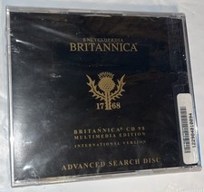 Encyclopedia Britannica CD 98 Advanced Search CDROM 1998 Digital Edition. NEW. B