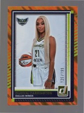 2025 Panini Donruss WNBA Orange Laser DiJonai Carrington #27     125/199