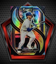 Bobby Witt Jr. *7/25* 2025 Panini Select Tie-Dye Prizm Jersey Match #105 Royals