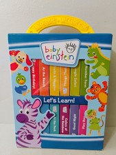 Book Block Baby Einstein 12 Mini Board Books Set COMPLETE