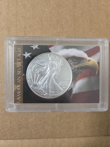 2022 AMERICAN EAGLE 1 OUNCE .999 FINE SILVER DOLLAR COIN USA STATUE OF LIBERTY