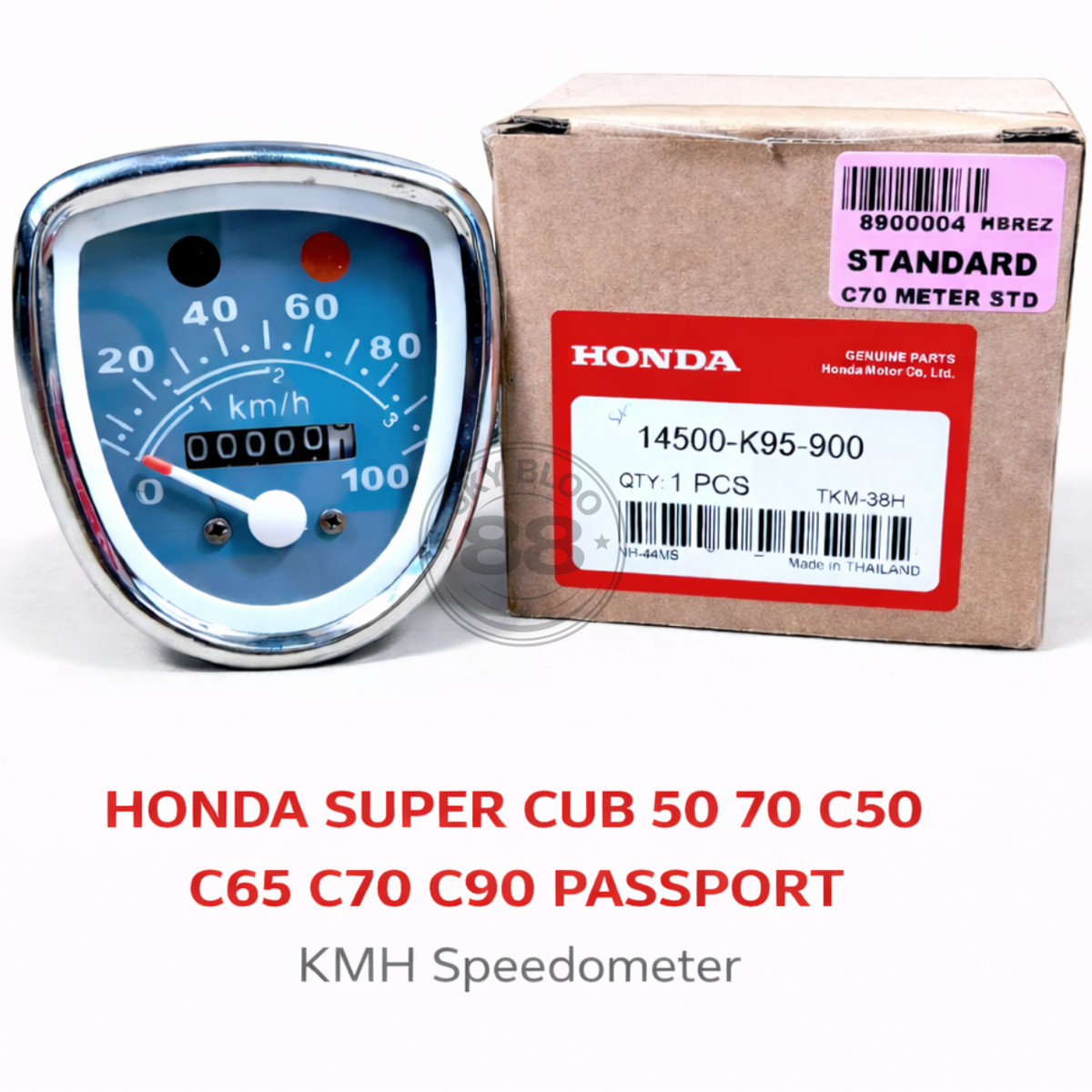 HONDA プレスカブ50 C50 メーター  PressCub ホンダ HONDA SUPER CUB 50 70 C50 C65 C70 C90 PASSPORT SPEEDOMETER SPEEDO