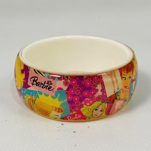 🌟Vintage Barbie Fashion Lucite Resin Bangle Bracelet Rare - Picture 2 of 4