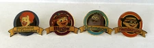 Vintage McDonald's Lapel Pins Ronald McDonald, Birdie, Grimace, Hamburglar