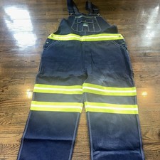 mens Liberty High visibility blue overall bibs new 50/30 work wear safety