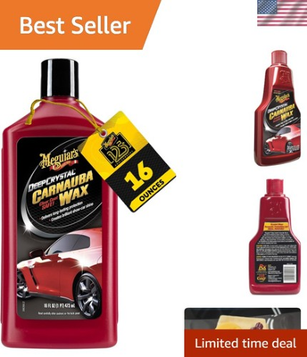 #ad Deep Crystal Carnauba Wax High Grade Carnauba Liquid Car Wax for Long Lastin... $28.92