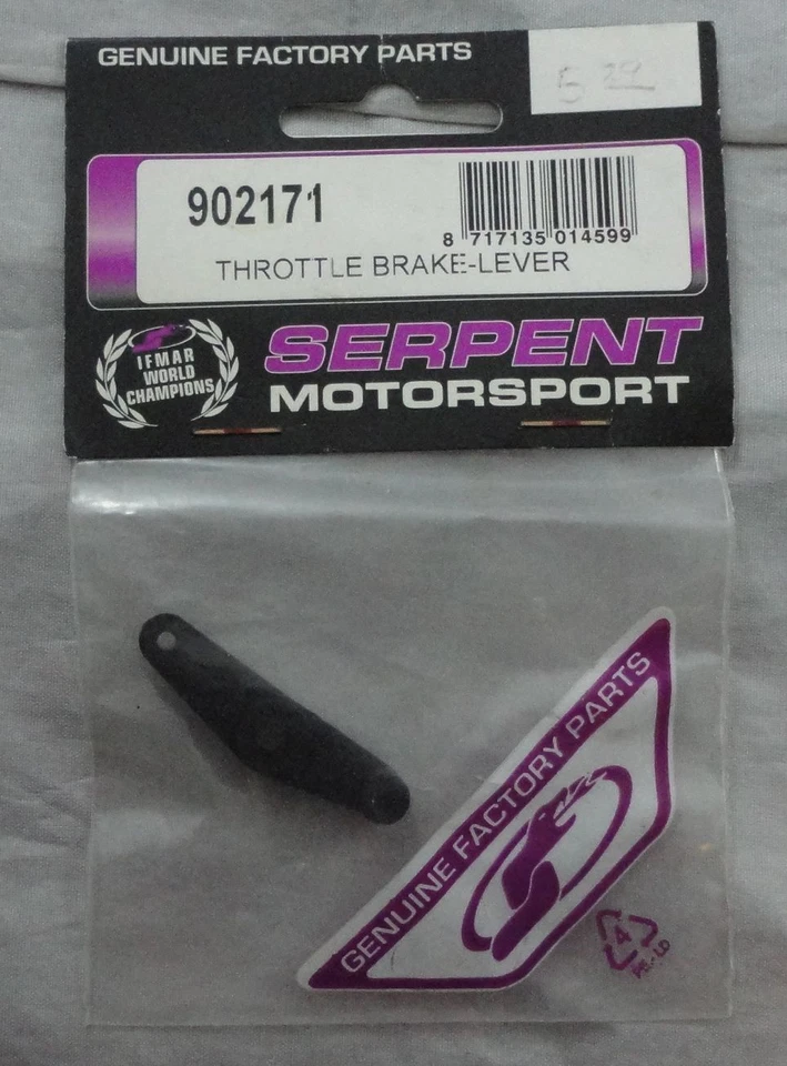 Serpent Racing 960 Throttle-Brake Lever SER902171 - Image 2 of 2